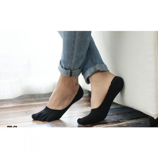 Invisible 5 Toes Sock - Black | Konga Online Shopping