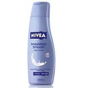 nivea irresistibly smooth body lotion 250ml