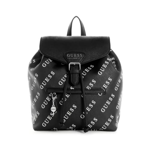 Guess Luella Logo Backpack – Black | Konga Online Shopping