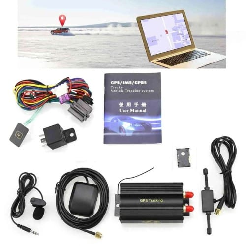 Uni New Gsm/gps/sms/gprs Tracker Car Truck Vehicle Tracking Alarm