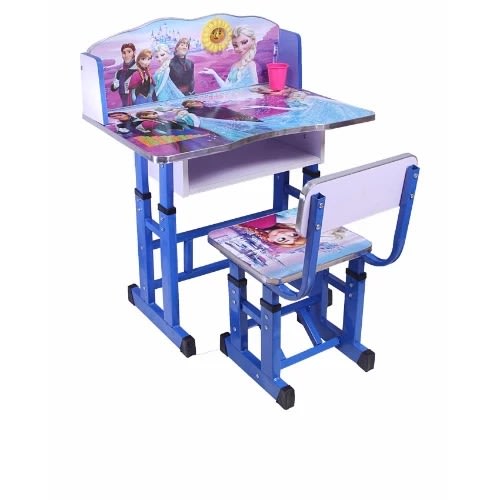 Frozen Children S Study Table And Chair Set Blue Pink Konga