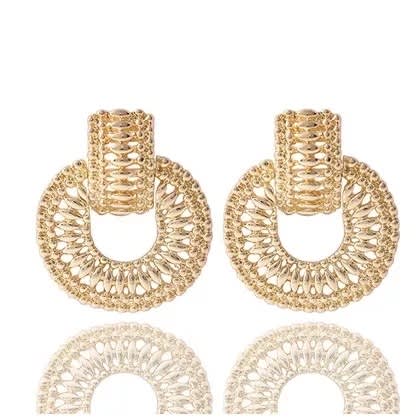 Tiny Stud Earrings, Gold Stud Earrings, Hollow Stud Earrings
