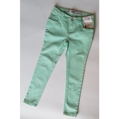 mint green skinny jeans