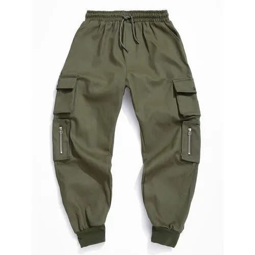 Cargo Pants - 2 Pieces - Black & Green | Konga Online Shopping