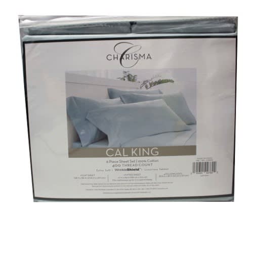 Charisma Cal King Sheet Set Grey 6Piece Konga Online Shopping