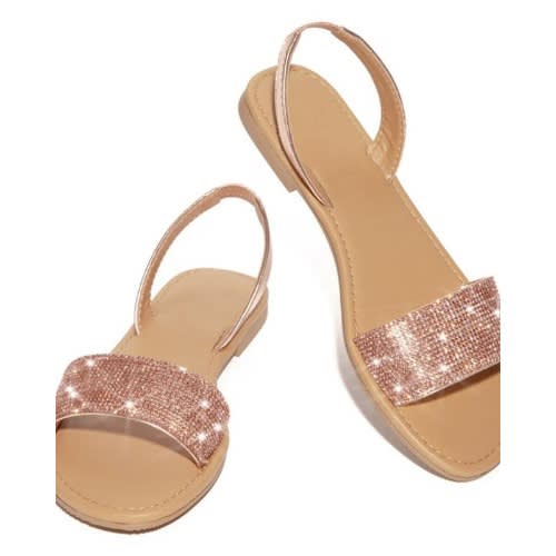 qupid flat sandals