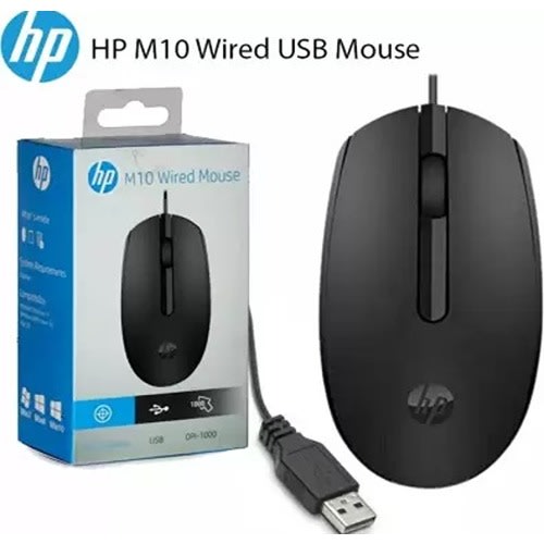 Hp hp m10 wired mouse konga online shopping