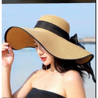 ladies beach hats