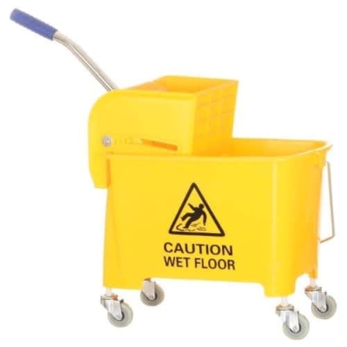Jantex Kentucky dweilkar met wringer rood 20L - DL912 - De