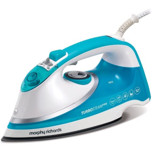 steam iron with ceramic soleplate by sainsbury's