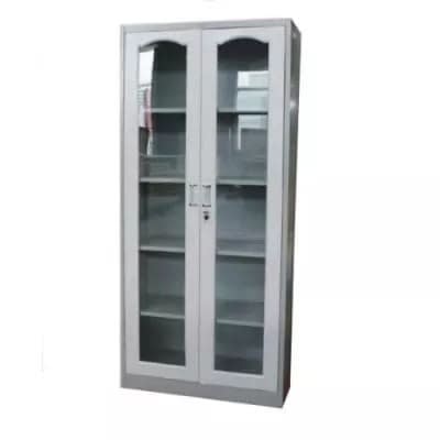 Cassia Double Glass Door And 5 Shelf Cupboard Konga Ping Cassia Double Glass Door And 5 Shelf, Glass Door Cabinet