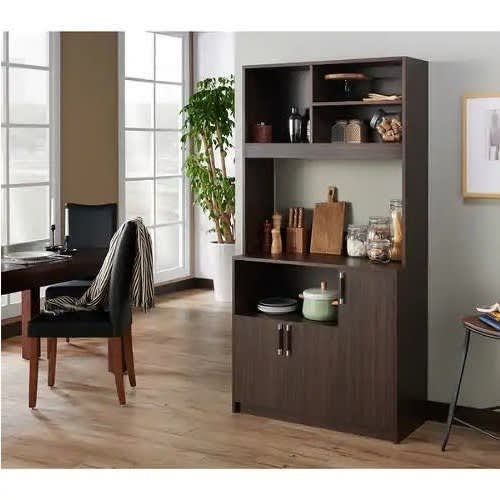 Standing discount bar shelf