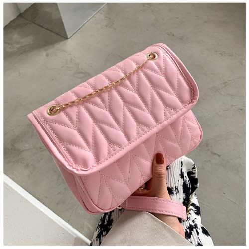 a pink bag