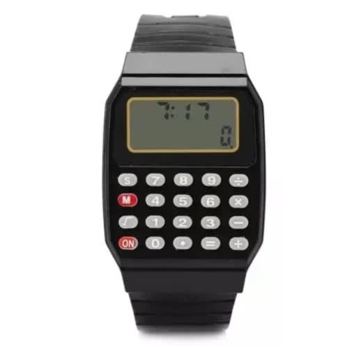 Calculator watch near me sales