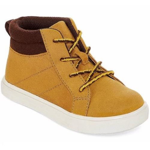 Carter S Boys High Top Casual Shoe Tan Brown Konga Online Shopping