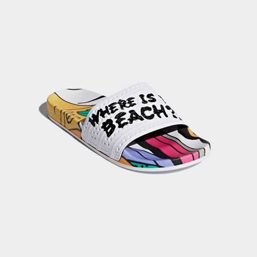 adidas beach slippers