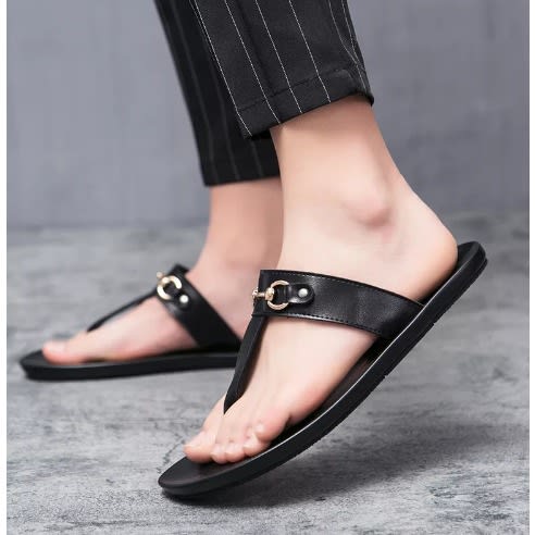 Ladies Flat Slippers - Black | Konga Online Shopping