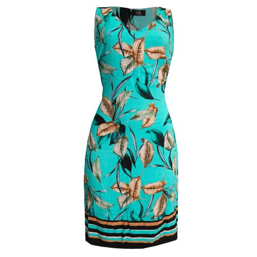 Ladies dress simple hot sale