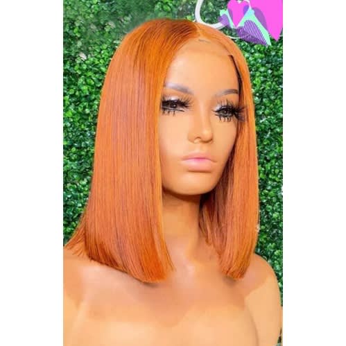 Ginger Orange Bob Wig With Closure Konga Online Shopping