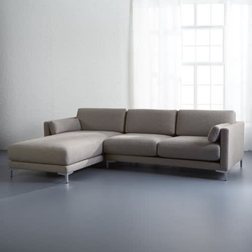 O2 2 Seater With Additonal Chaise Lounge Sofa Dark Beige Konga Ping - Beige Chaise Lounge Modern O2 2 Seater With Additonal Chaise Lounge Sofa Dark Beige Konga Ping - Beige Chaise Lounge Modern