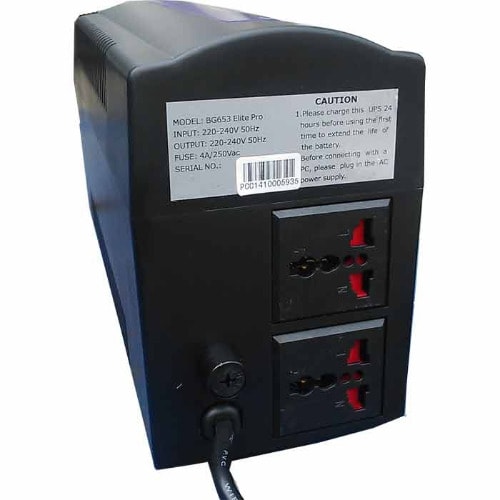 Uninterruptible Power Supply 1.5KVA Black Konga Online Shopping