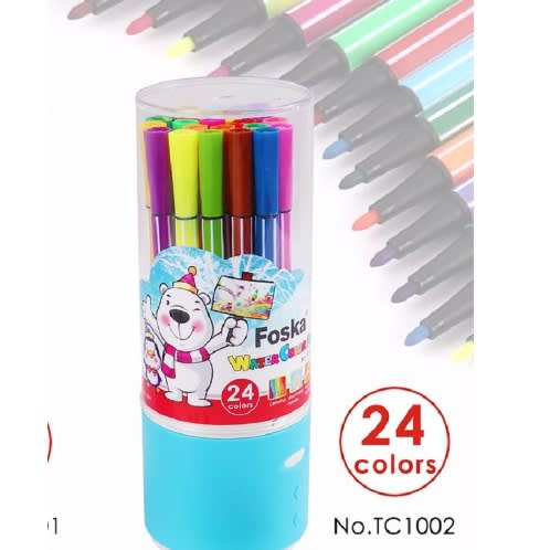 Foska Water Color Pen 24 Color : Foska