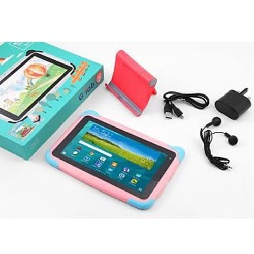G Tab Q57 Kids Tablet 7 Inch Android 4 4 8gb Quad Core Wi Fi Dual Camera Pink Konga Online Shopping