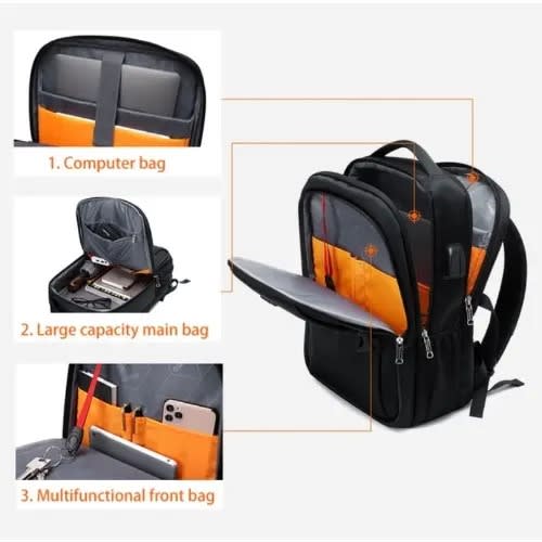 Usb Charging Laptop Backpack Konga Online Shopping