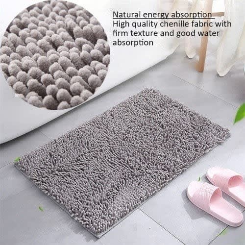 Bathroom store foot mat