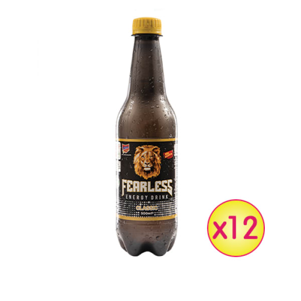 Fearless Energy Drink Classic 500ml x 12 Konga Online Shopping