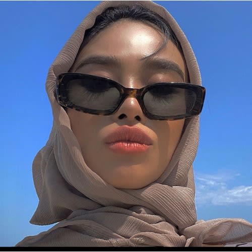 Unisex Fashion Square Sunglasses - Leopard Print | Konga Online Shopping