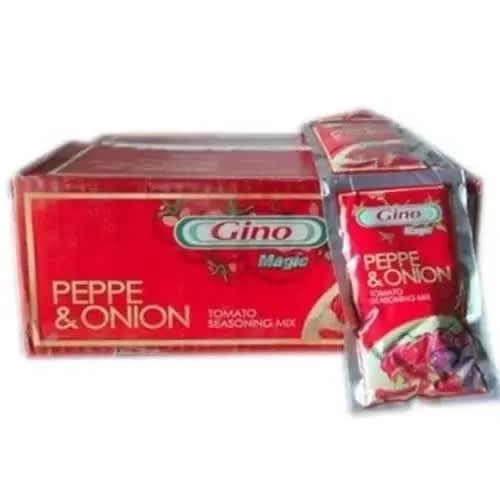 Gino Pepper & Onion Tomato Paste - 1 Carton 70g X 50 Sachets | Konga ...