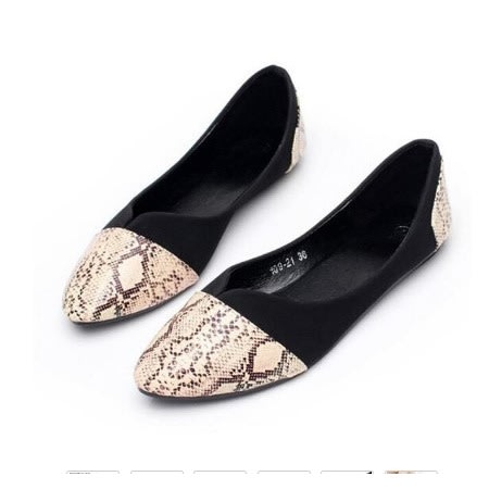 animal skin shoes