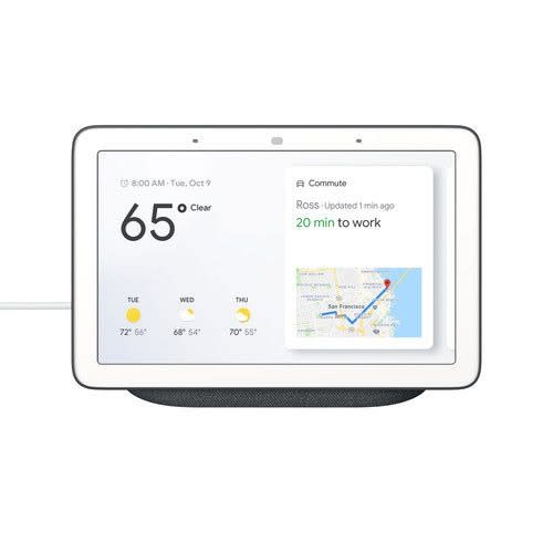 Google home shop hub grey