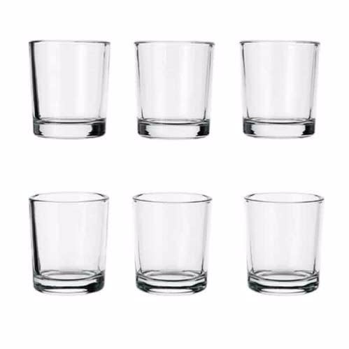 Drinking Glass Cup Set + Gift - 18 Pieces