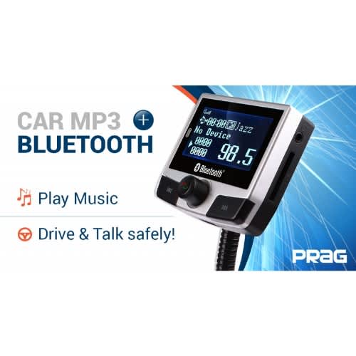 Prag Car Fm, Mp3 Player With Bluetooth Receiver Konga Online Shopping