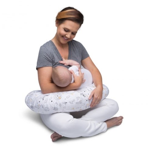 Boppy Notebook Nursing Pillow And Positioner With Free Travel Wipe