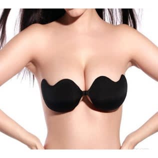 Generic Strapless Gather Push Up Bra Invisible Transparent Clear Back price  from jumia in Nigeria - Yaoota!