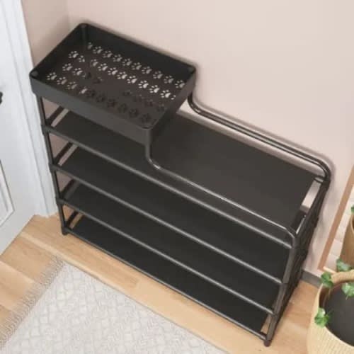 Shoe Storage Rack Black 6 Layers Konga Online Shopping