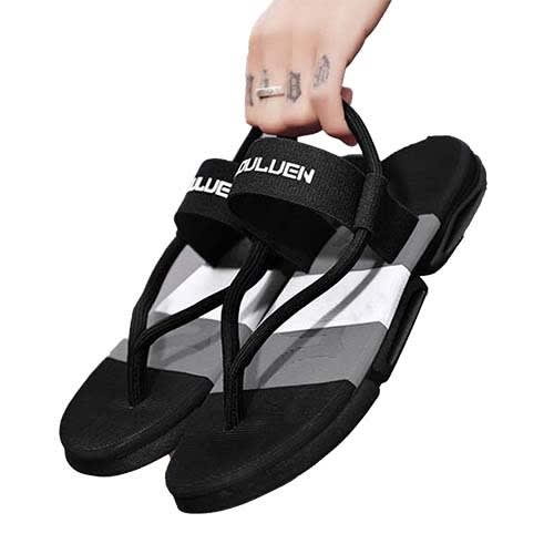 Unisex Sandals Summer Wear Black Konga Online Shopping