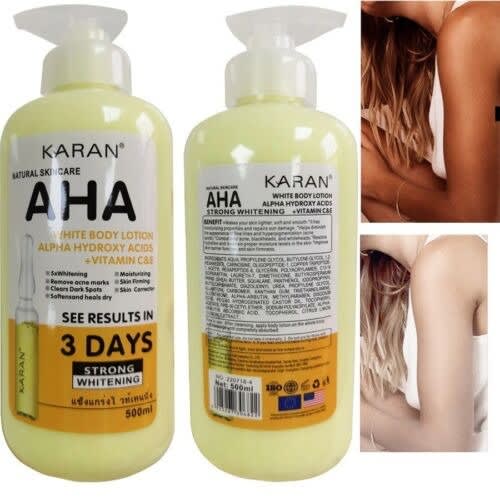 Lotion on sale with aha