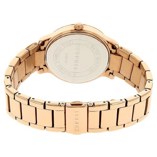 esprit ladies watch rose gold