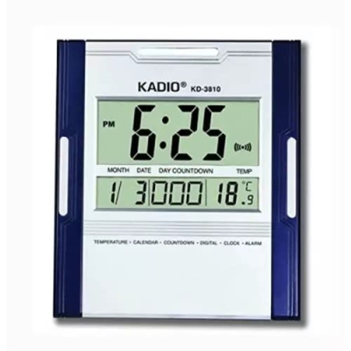 Smart Kadio Digital Wall Clock With Thermometer Konga Online Shopping
