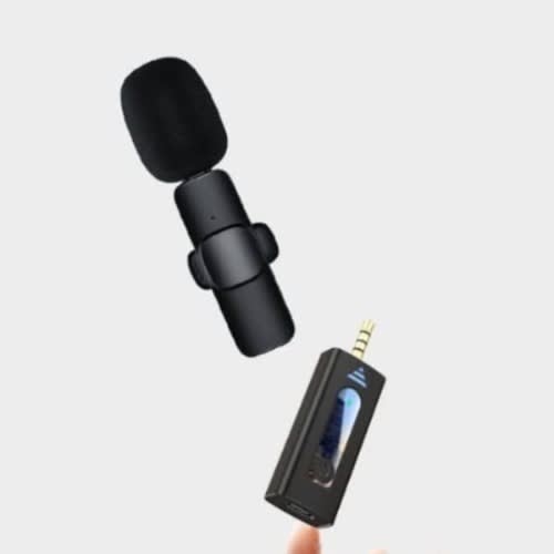 Wireless Bluetooth Lapel Microphone For Pc And Smartphones 3.5mm