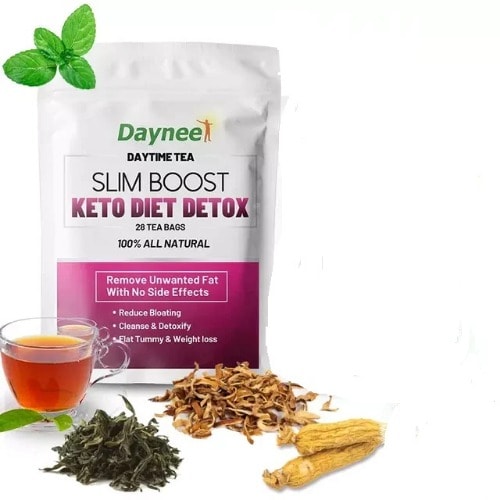 Daynee Slim Boost Keto Diet Detox Tea Daytime 20 Tea Bags