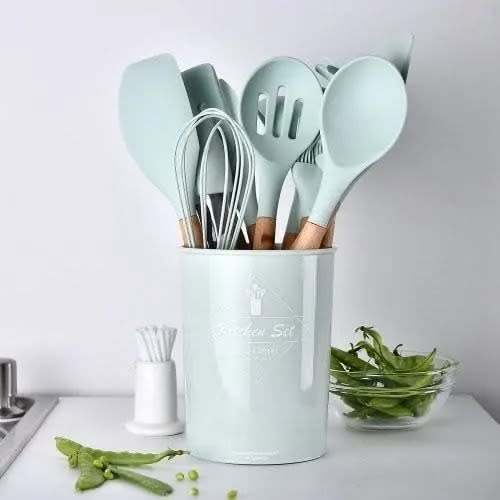 Silicon Cooking Spoon Set Konga Online Shopping