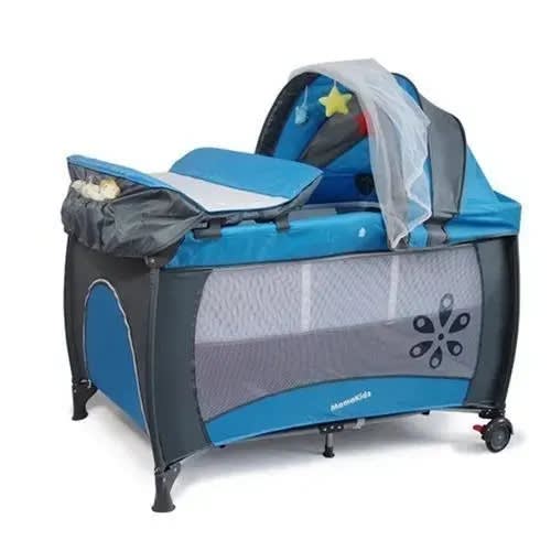 Mama Kids Baby Foldable Trend Yard Bed Cot With Canopy Konga Online Shopping