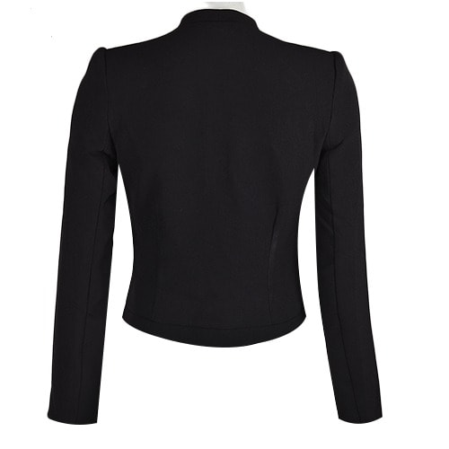 Paper Doll Open Jacket - Curved Front - Black | Konga Online Shopping