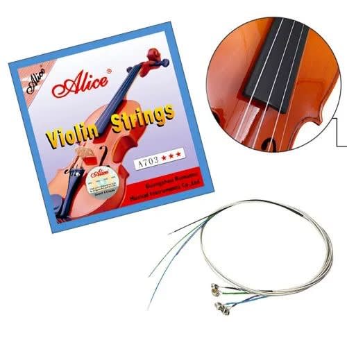 Alice Violin Strings With Steel 4 String Violin Konga Online