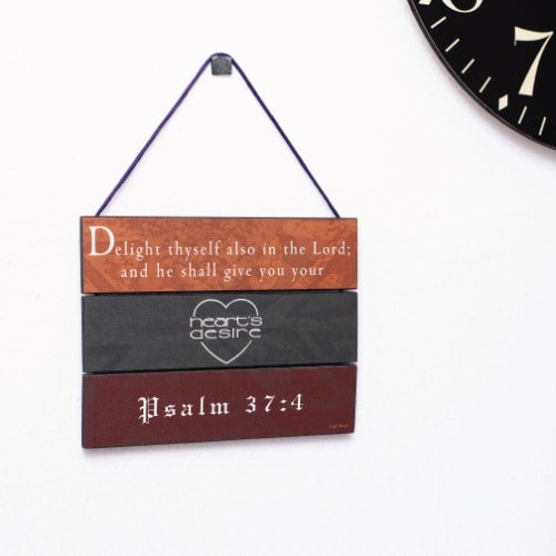 Inspirational Hexagon plaque Inspirational Hexagon plaque